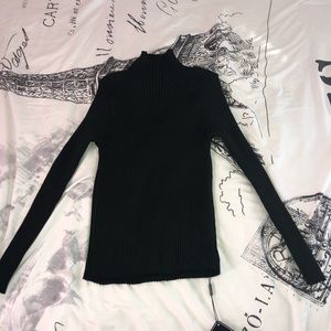 black turtleneck